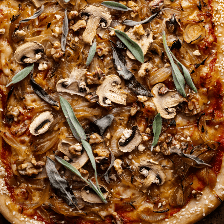 Mushroom-pizza