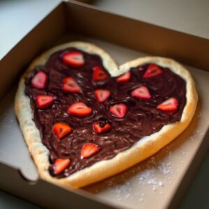 Nutella pizza